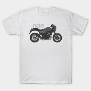 Ride rs cafe grey T-Shirt